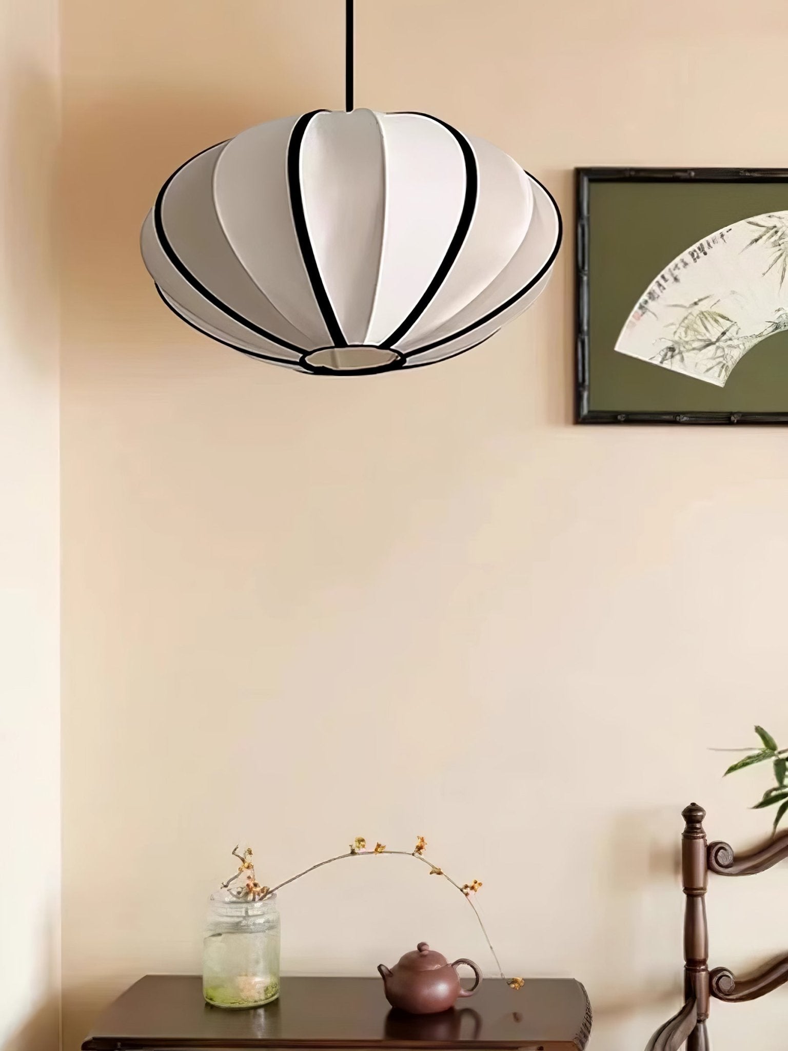 Daphne Modern Stoff Pendelleuchte Lampe-Letslighting