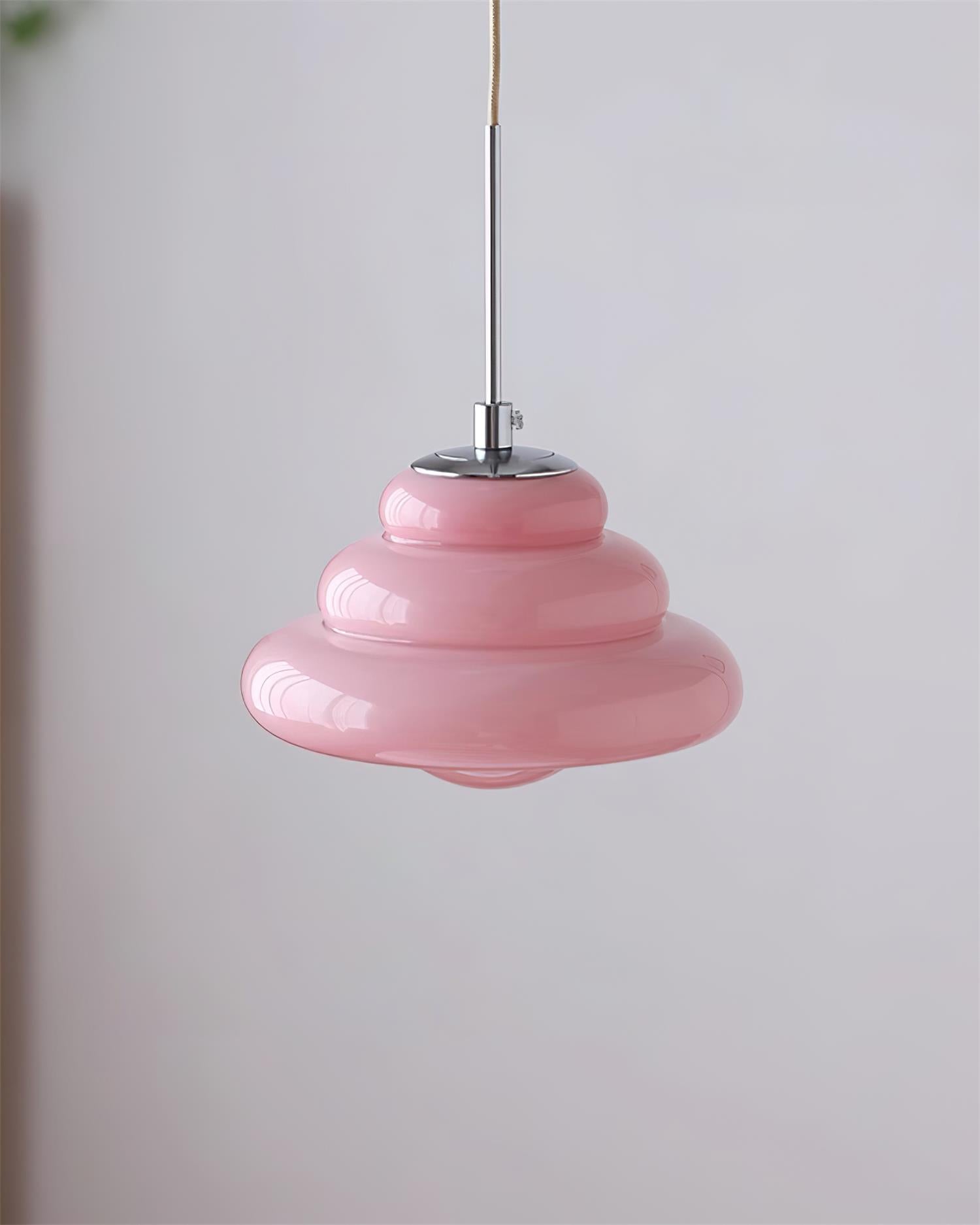Vortex Moderne Pendelleuchte aus Metall und Glas-Letslighting