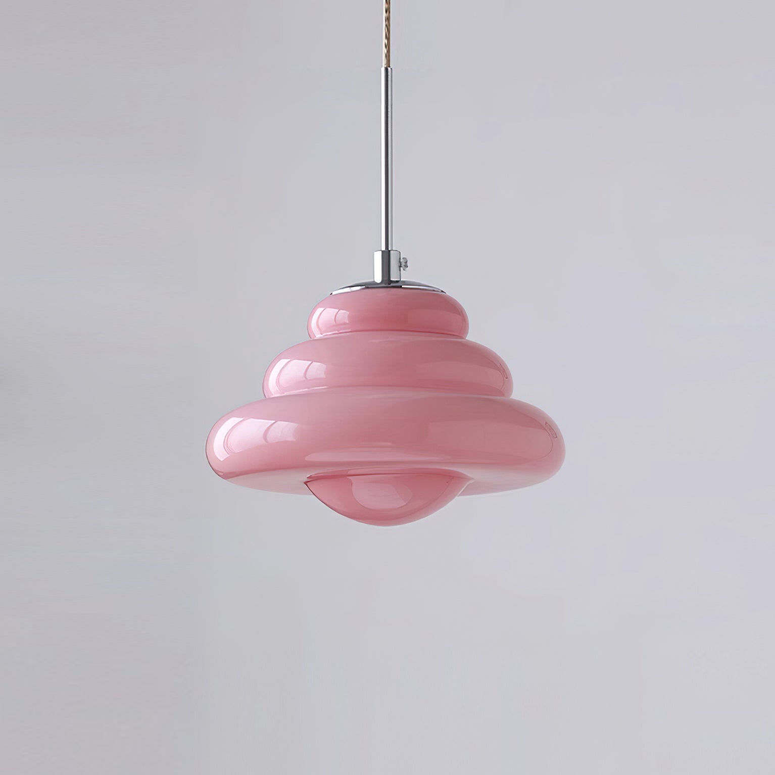 Vortex Moderne Pendelleuchte aus Metall und Glas-Letslighting
