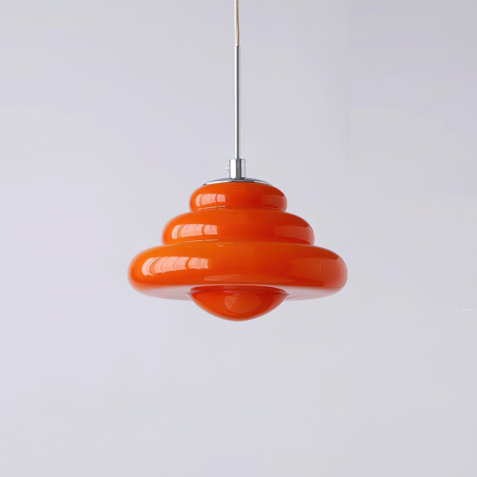 Vortex Moderne Pendelleuchte aus Metall und Glas-Letslighting
