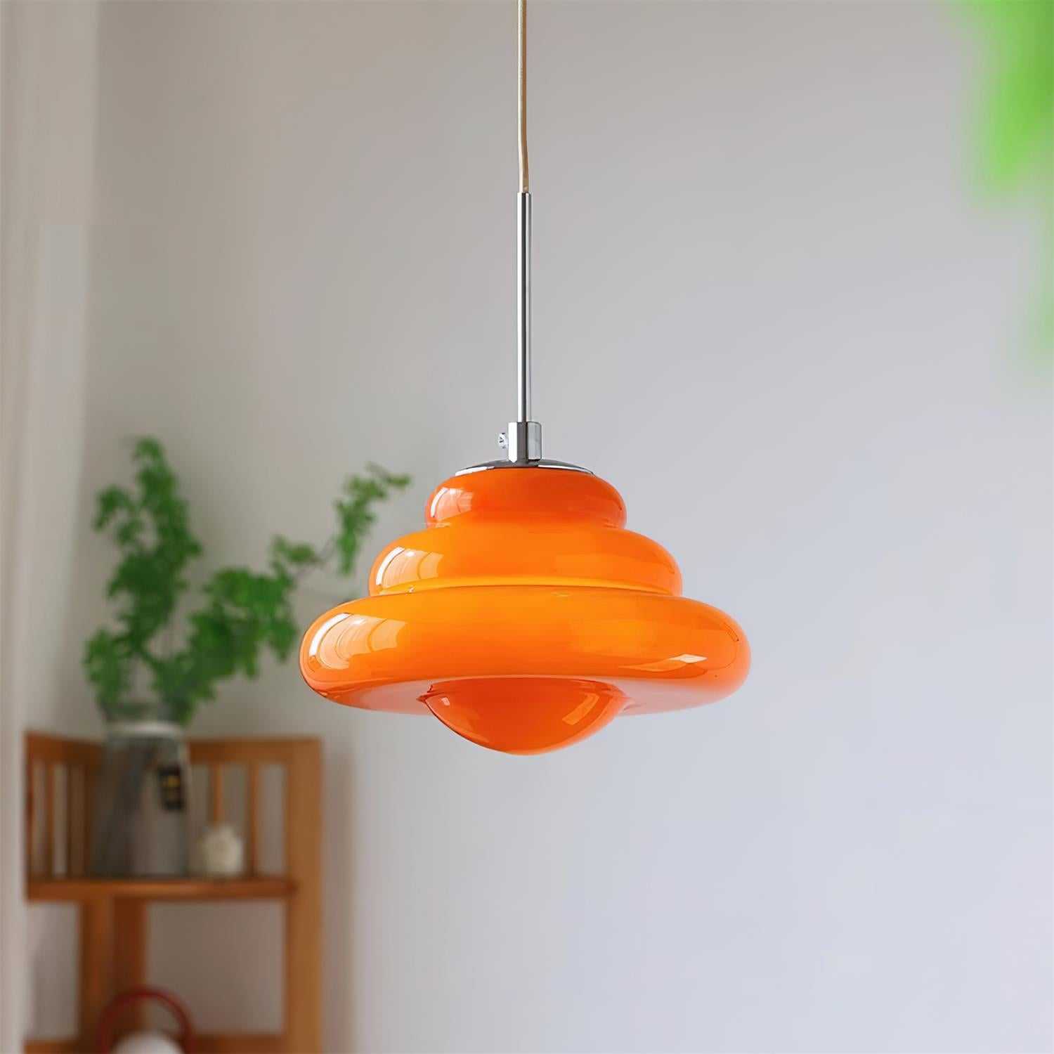 Vortex Moderne Pendelleuchte aus Metall und Glas-Letslighting