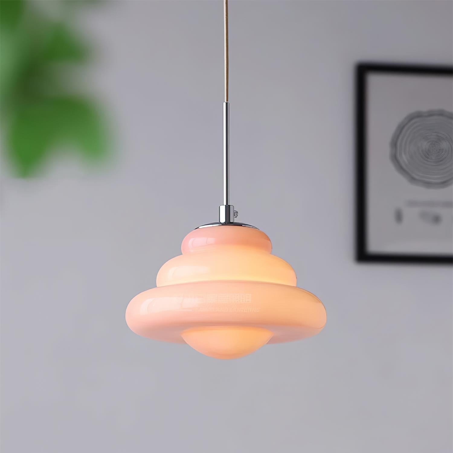 Vortex Moderne Pendelleuchte aus Metall und Glas-Letslighting