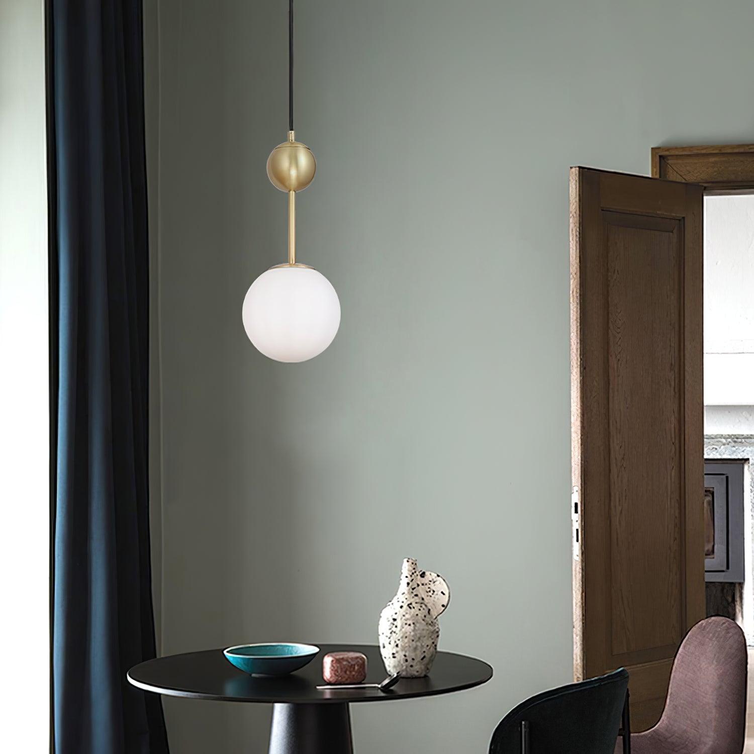 Aviaran Messing & Glas Klassische Pendelleuchte-Letslighting