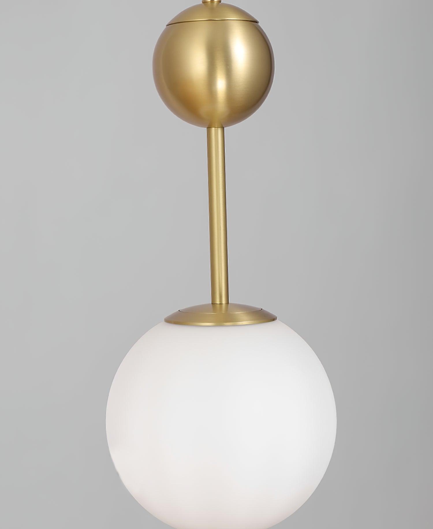 Aviaran Messing & Glas Klassische Pendelleuchte-Letslighting