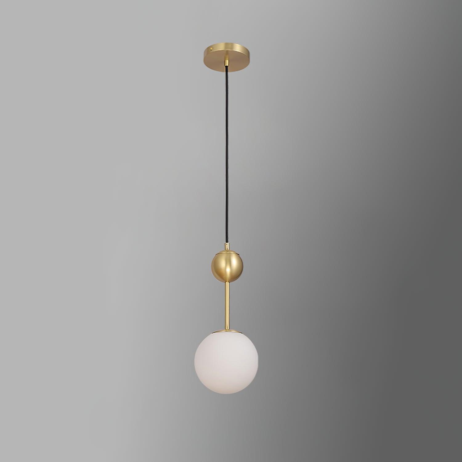 Aviaran Messing & Glas Klassische Pendelleuchte-Letslighting