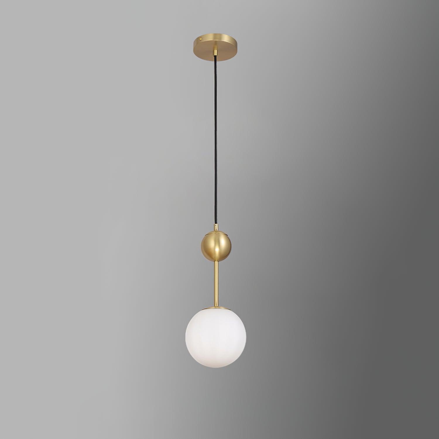 Aviaran Messing & Glas Klassische Pendelleuchte-Letslighting