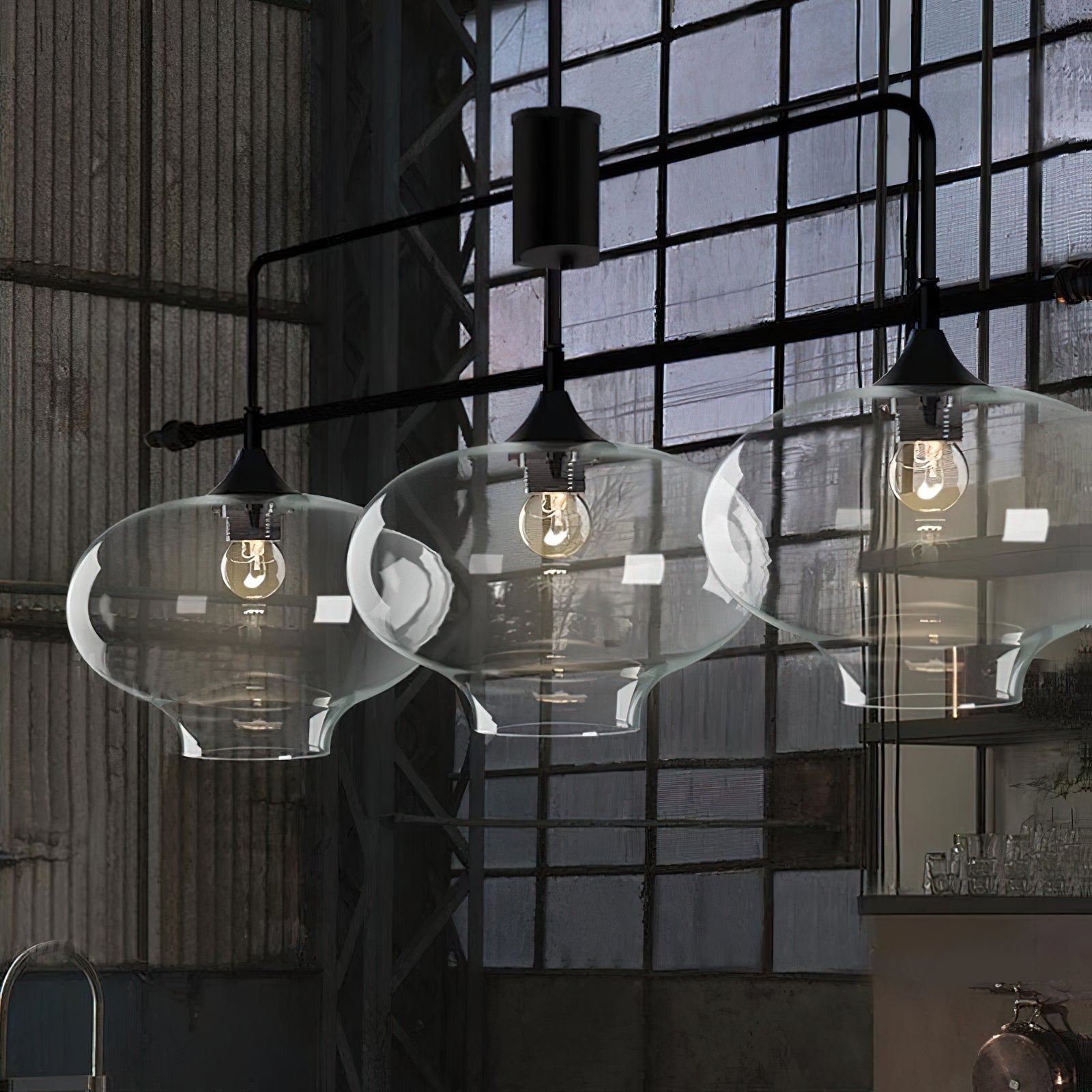 Himinuvyj Pendelleuchte Glas Modern Minimalistisch-Letslighting