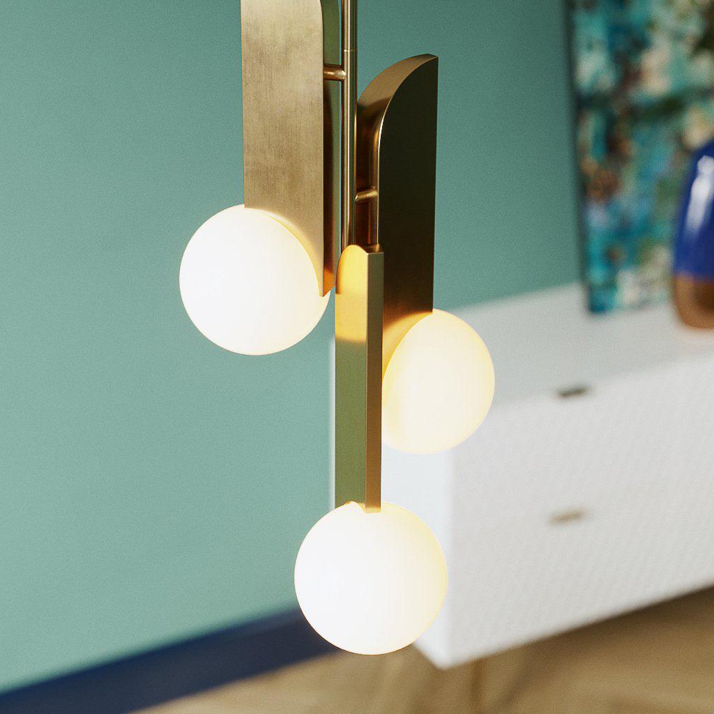 Solis Elegant Glas Pendelleuchte Lampe-Letslighting