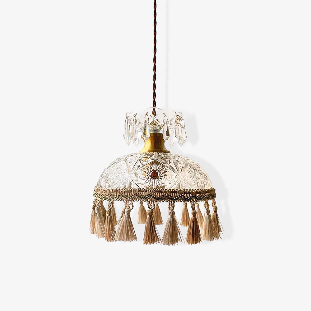 Bowl Tassel Pendant Light - Blowlighting