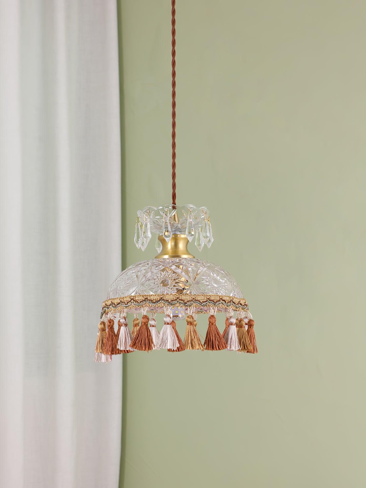 Bowl Tassel Pendant Light - Blowlighting