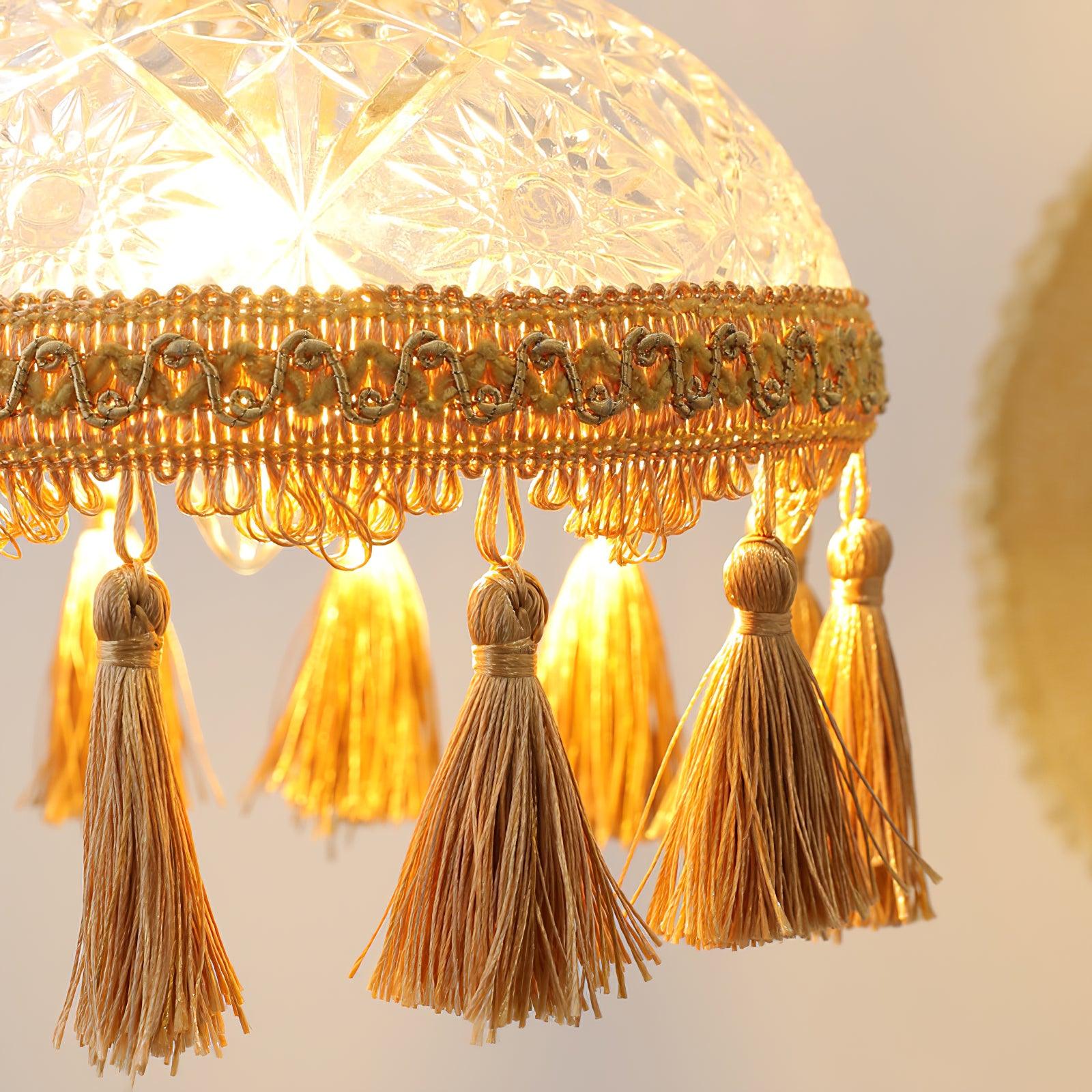 Bowl Tassel Pendant Light - Blowlighting