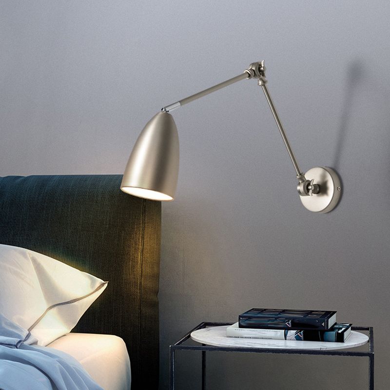 Silva Modern Wandleuchte Verstellbar, 3 Farben, Schlafzimmer, Metall