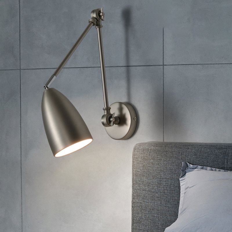 Silva Modern Wandleuchte Verstellbar, 3 Farben, Schlafzimmer, Metall