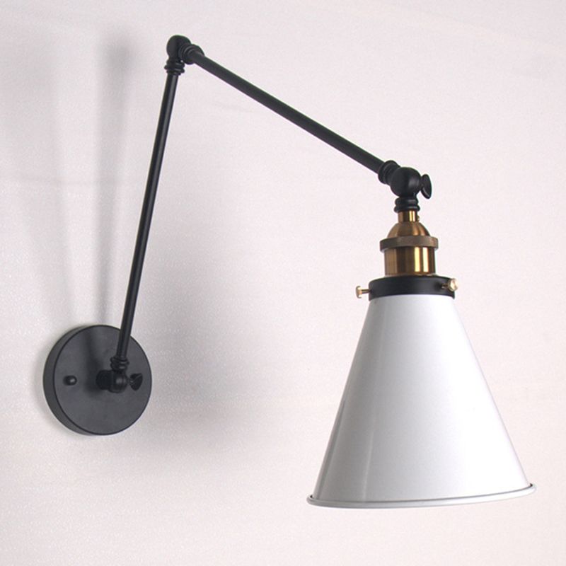 Silva Modern Wandleuchte Verstellbar, 2 Farben, Wohnzimmer, Metall