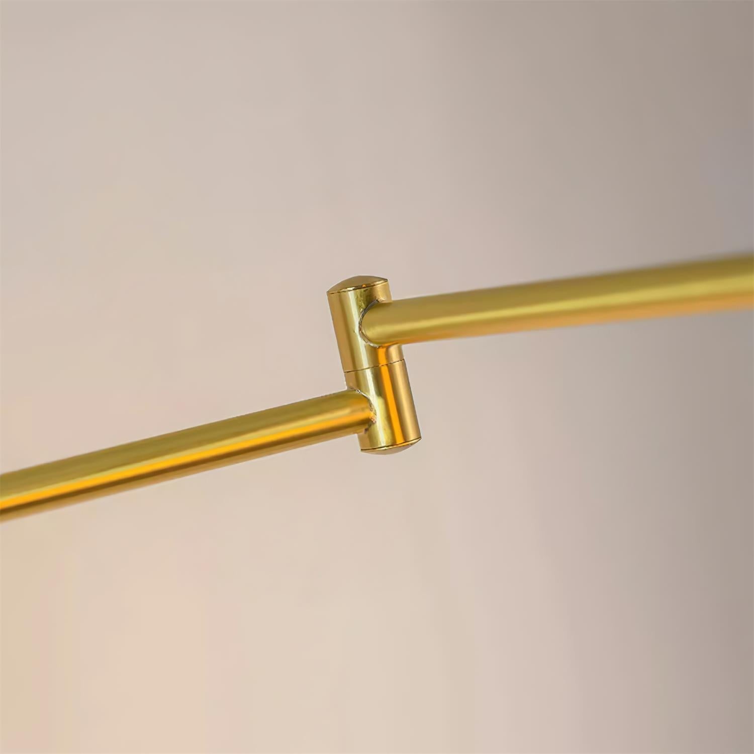 Emeric Adjustable Swing Arm Wall Lamp with Green Glass Shade - Letslighting