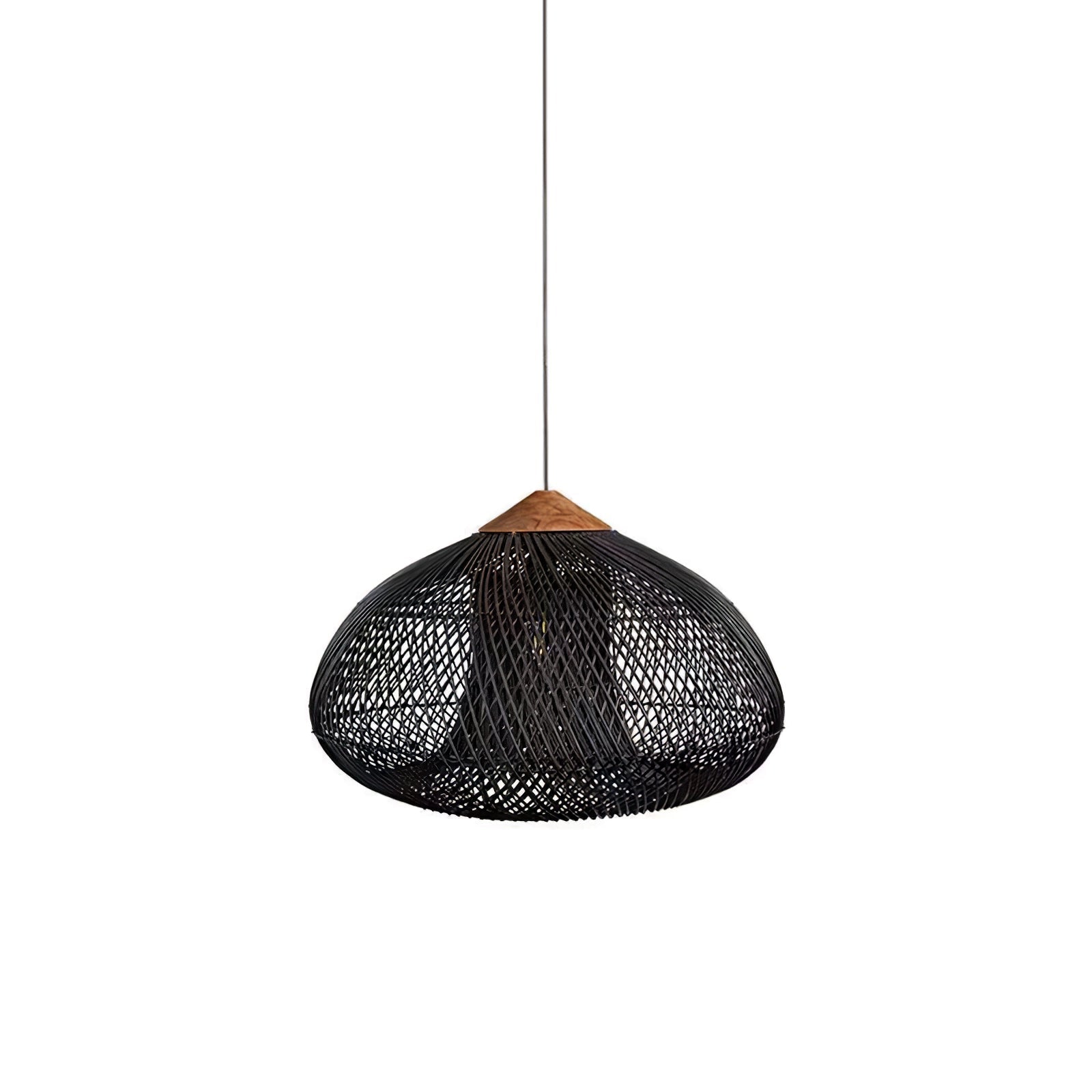 Solavn Rattanholz Pendelleuchte-Letslighting