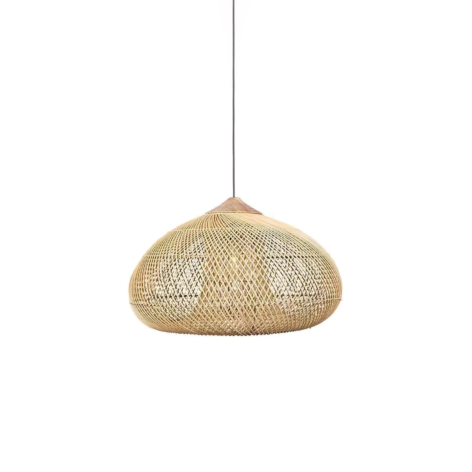 Solavn Rattanholz Pendelleuchte-Letslighting