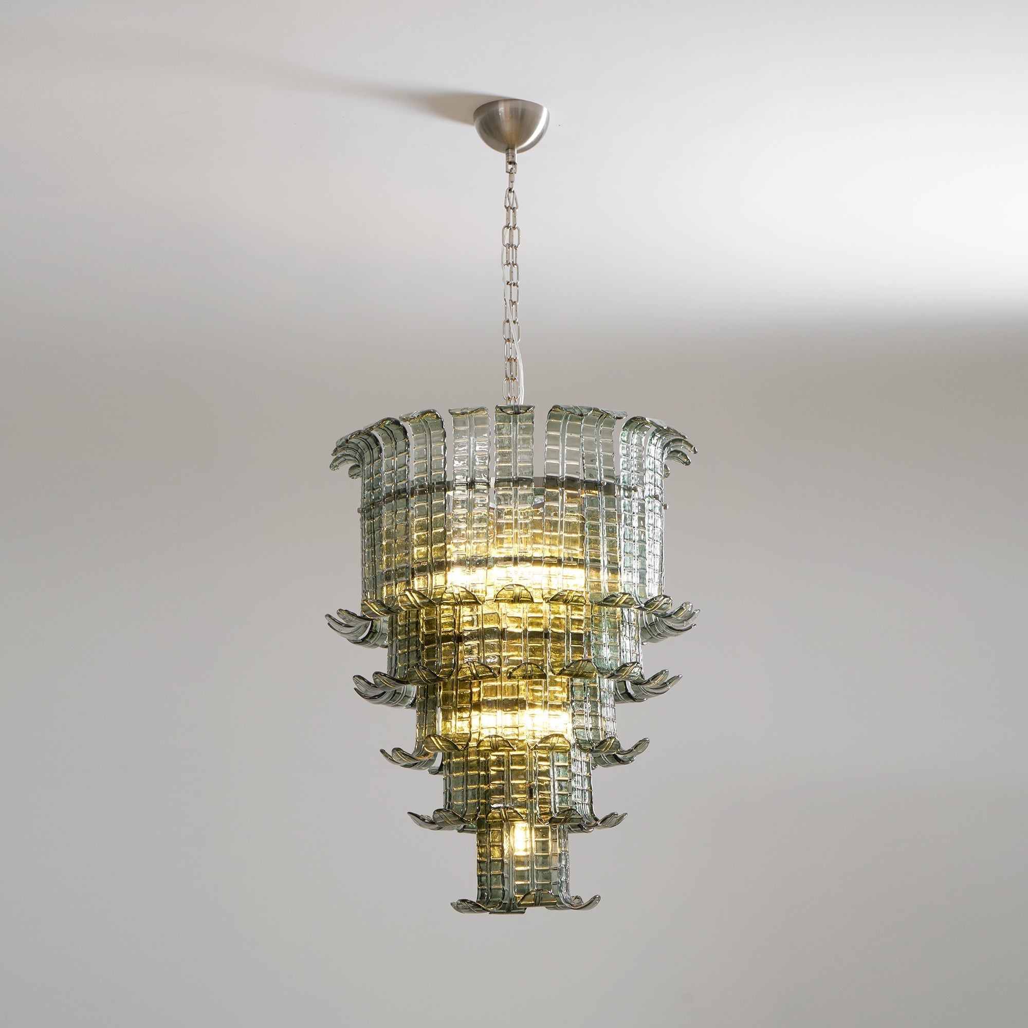Aether Postmodern Luxury Glass Metal Chandelier - Letslighting