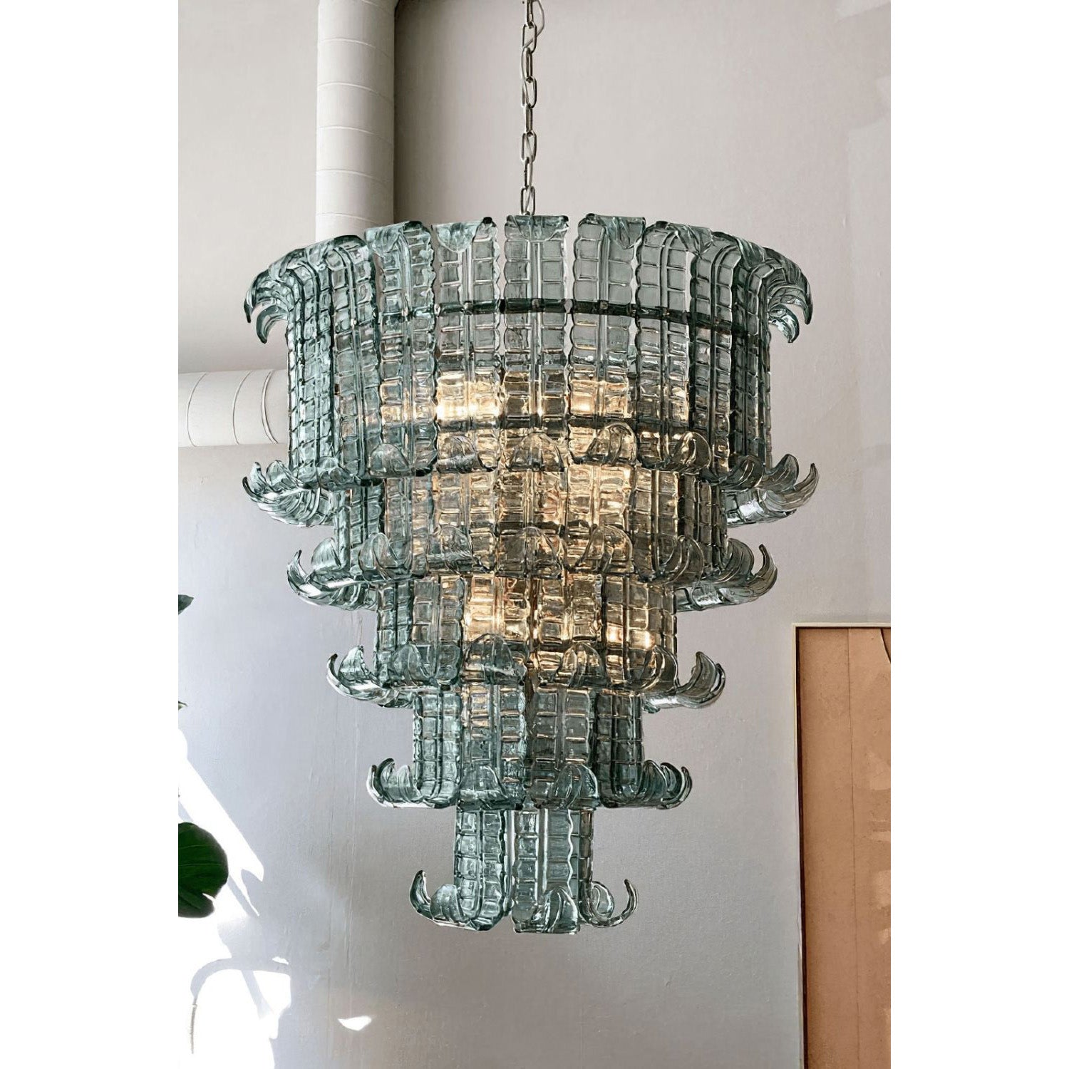 Aether Postmodern Luxury Glass Metal Chandelier - Letslighting