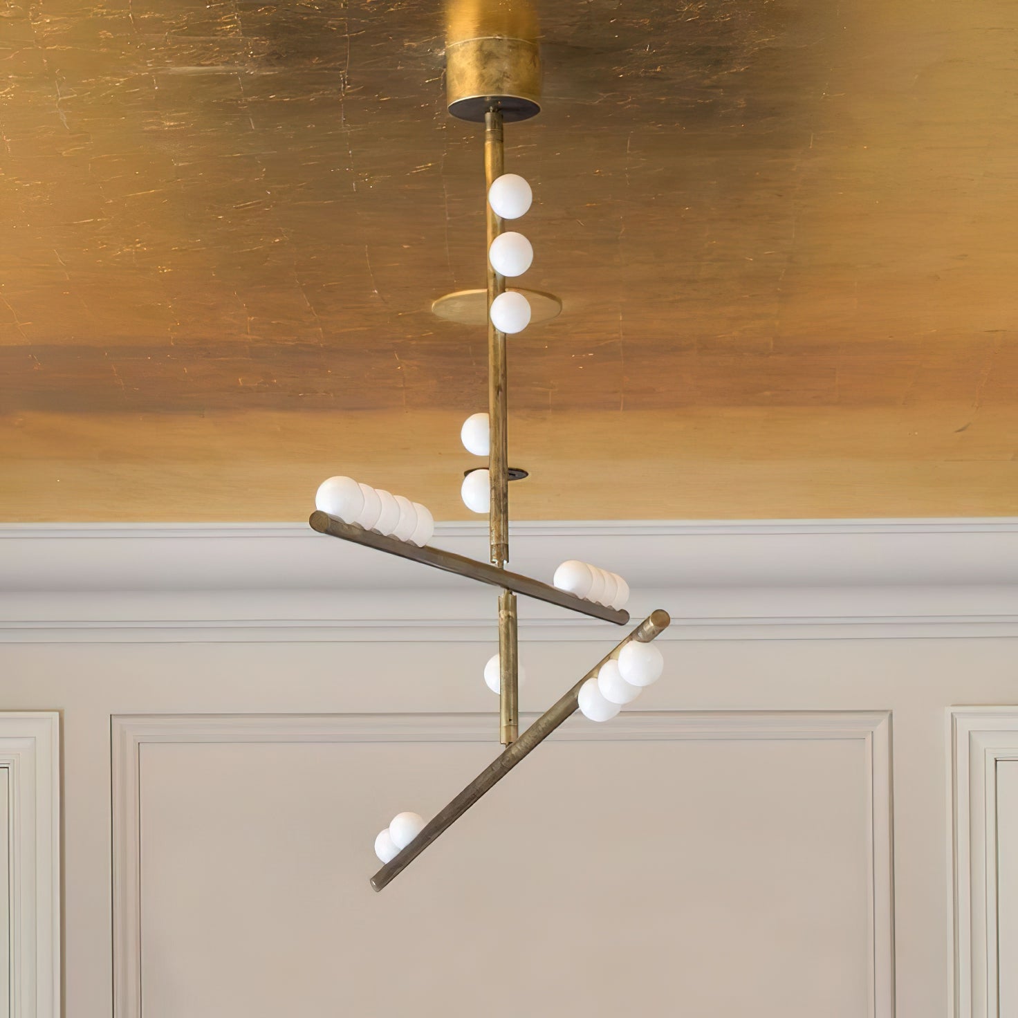 Orbis Drop System Antiker Glas-Kronleuchter-Letslighting