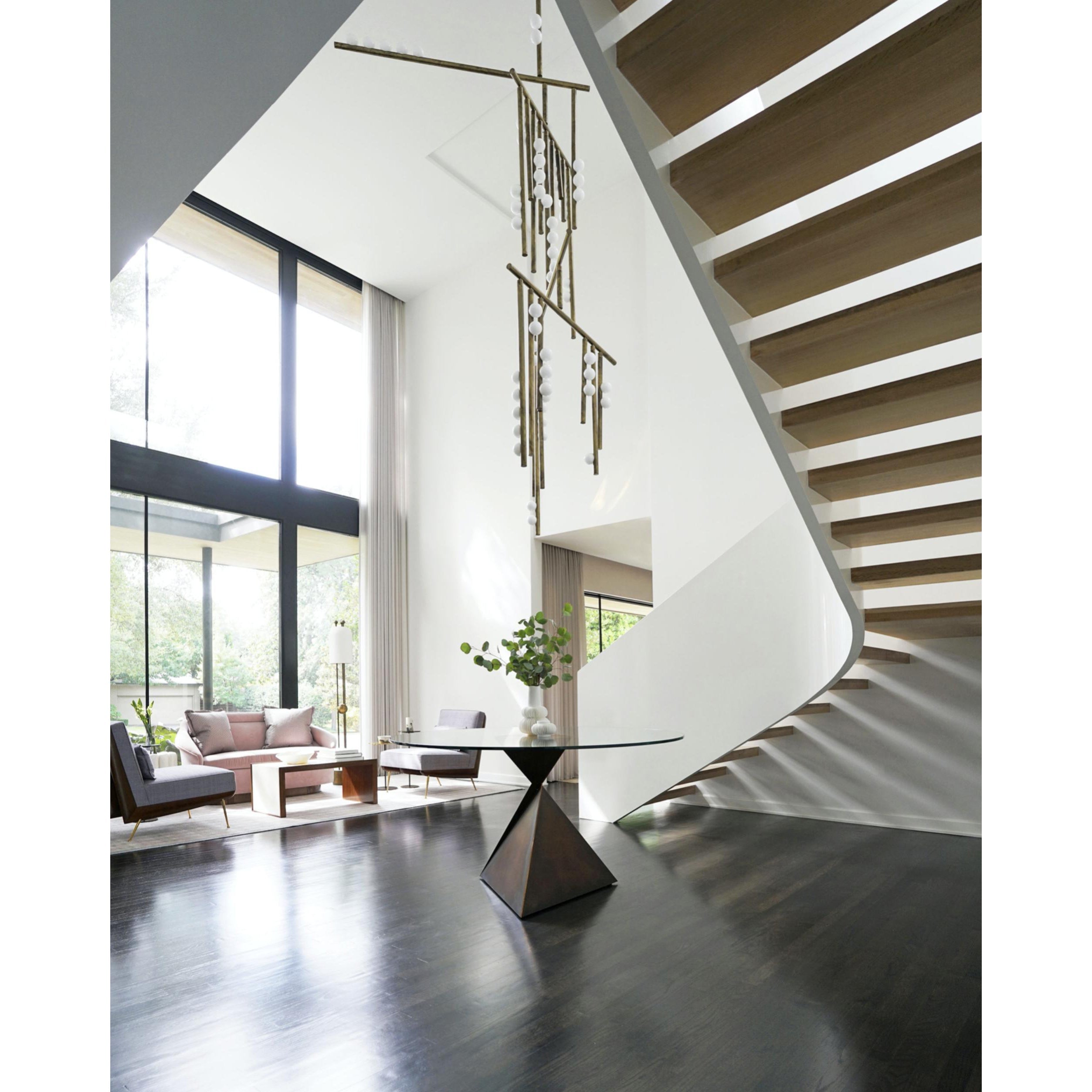 Orbis Drop System Antiker Glas-Kronleuchter-Letslighting