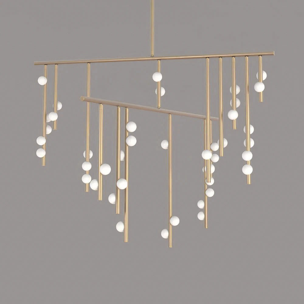 Orbis Drop System Antiker Glas-Kronleuchter-Letslighting