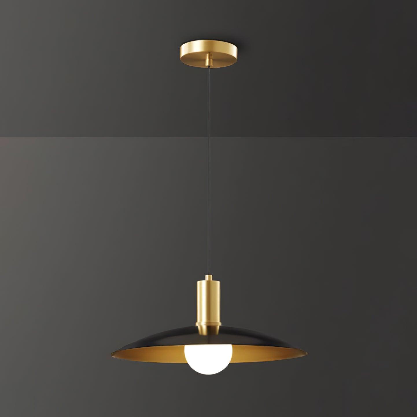 Thalora Messing Glas Klassisch Pendelleuchte-Letslighting