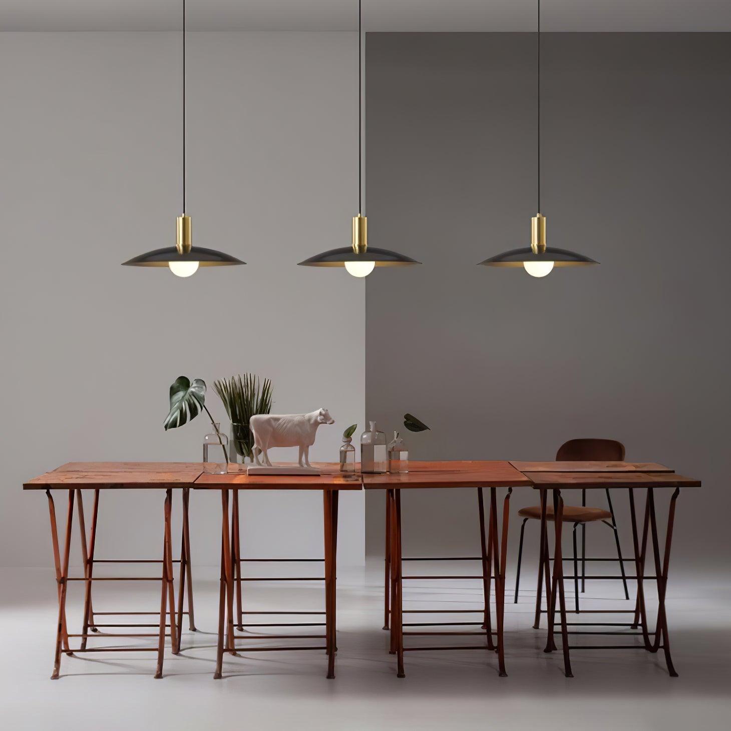 Thalora Messing Glas Klassisch Pendelleuchte-Letslighting