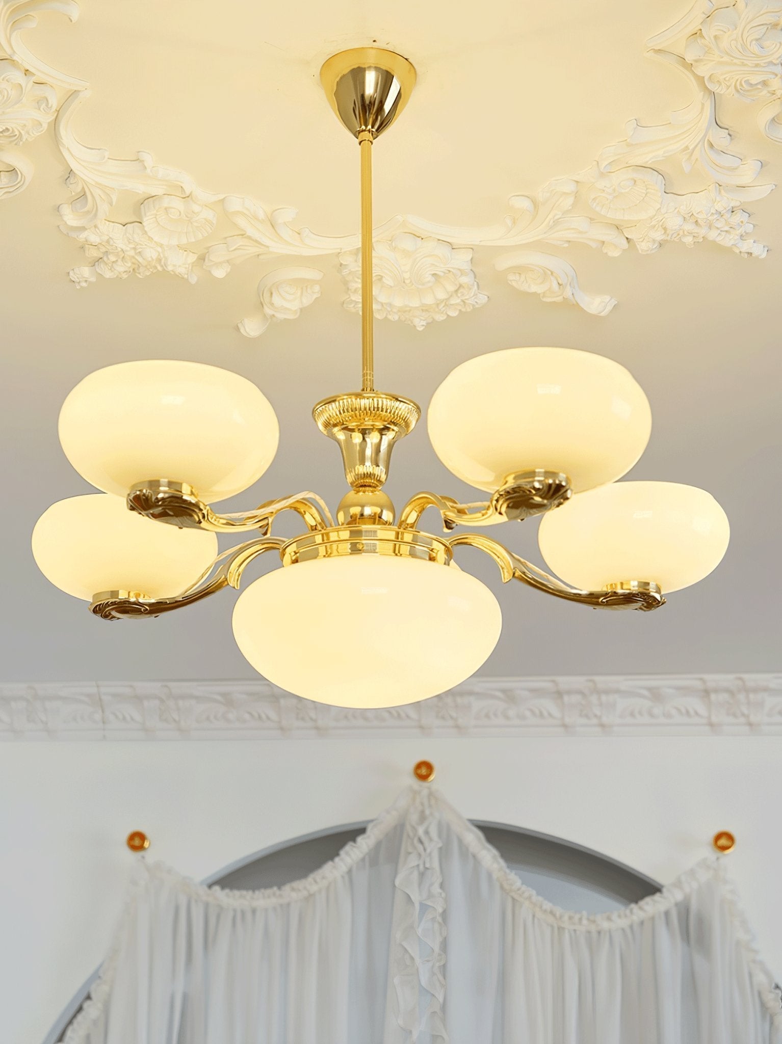 Ethan Eleganter Luxus-Glas-Kronleuchter-Letslighting