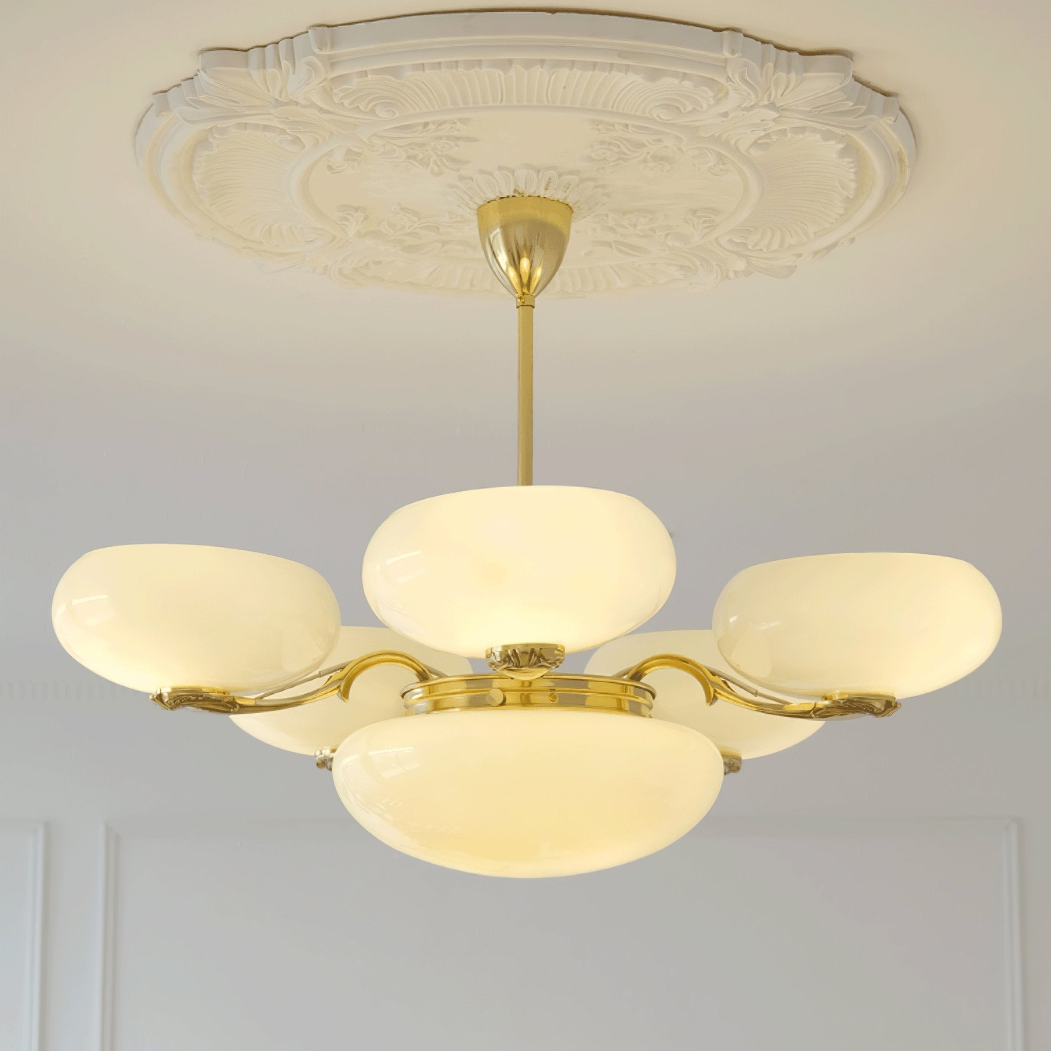 Ethan Eleganter Luxus-Glas-Kronleuchter-Letslighting