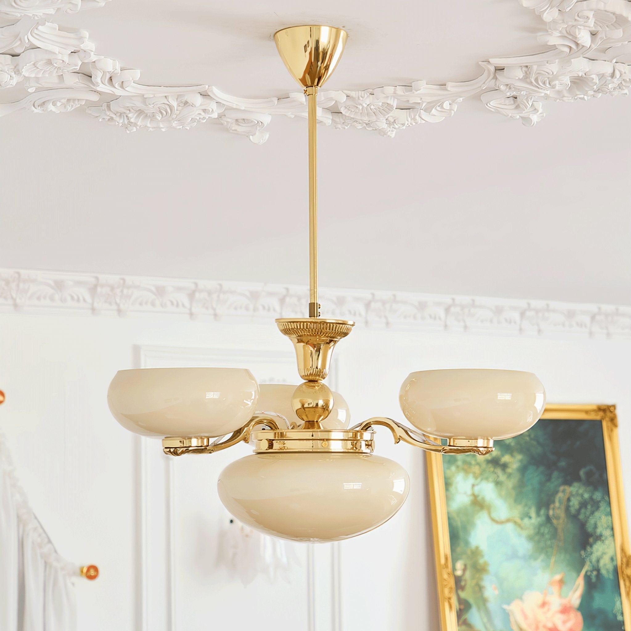 Ethan Eleganter Luxus-Glas-Kronleuchter-Letslighting