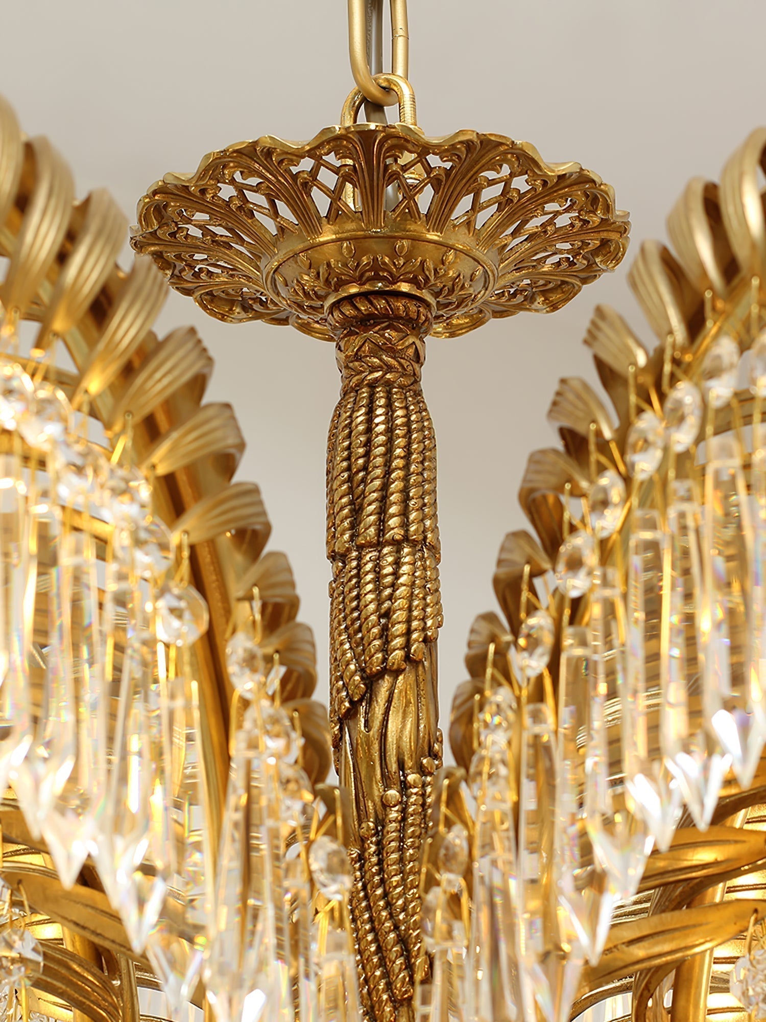 Odoraris Prunkvoller Messing-Kristalllüster-Letslighting