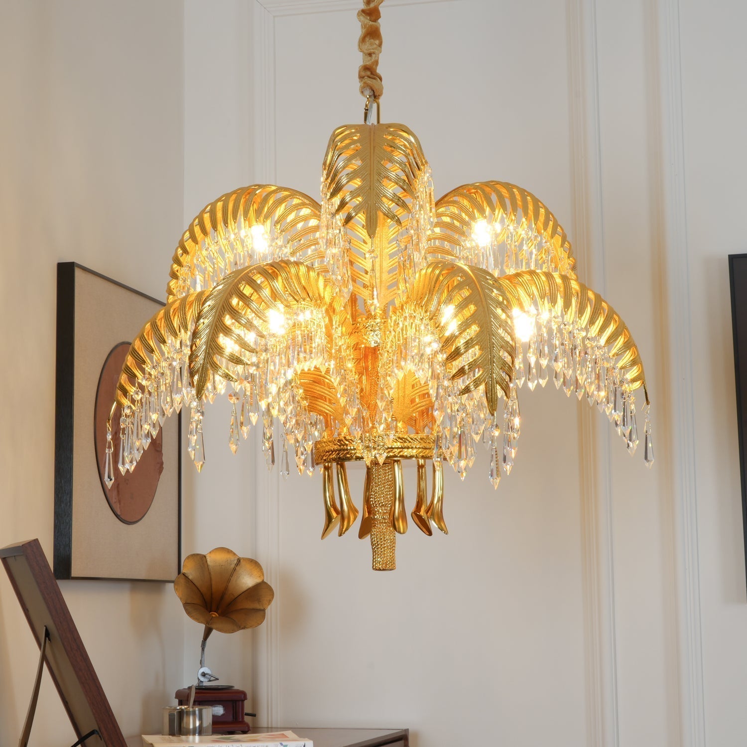 Odoraris Prunkvoller Messing-Kristalllüster-Letslighting