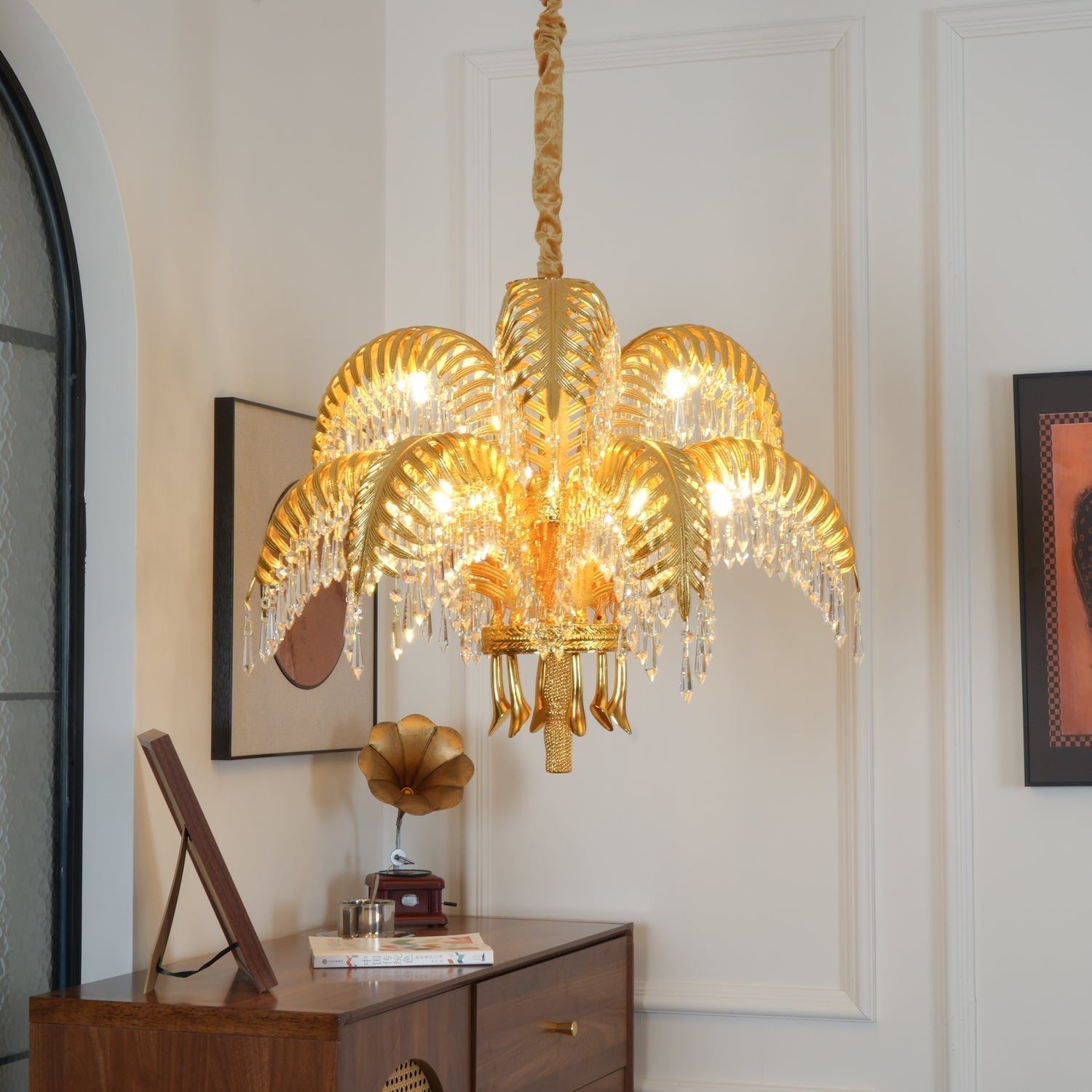 Odoraris Prunkvoller Messing-Kristalllüster-Letslighting