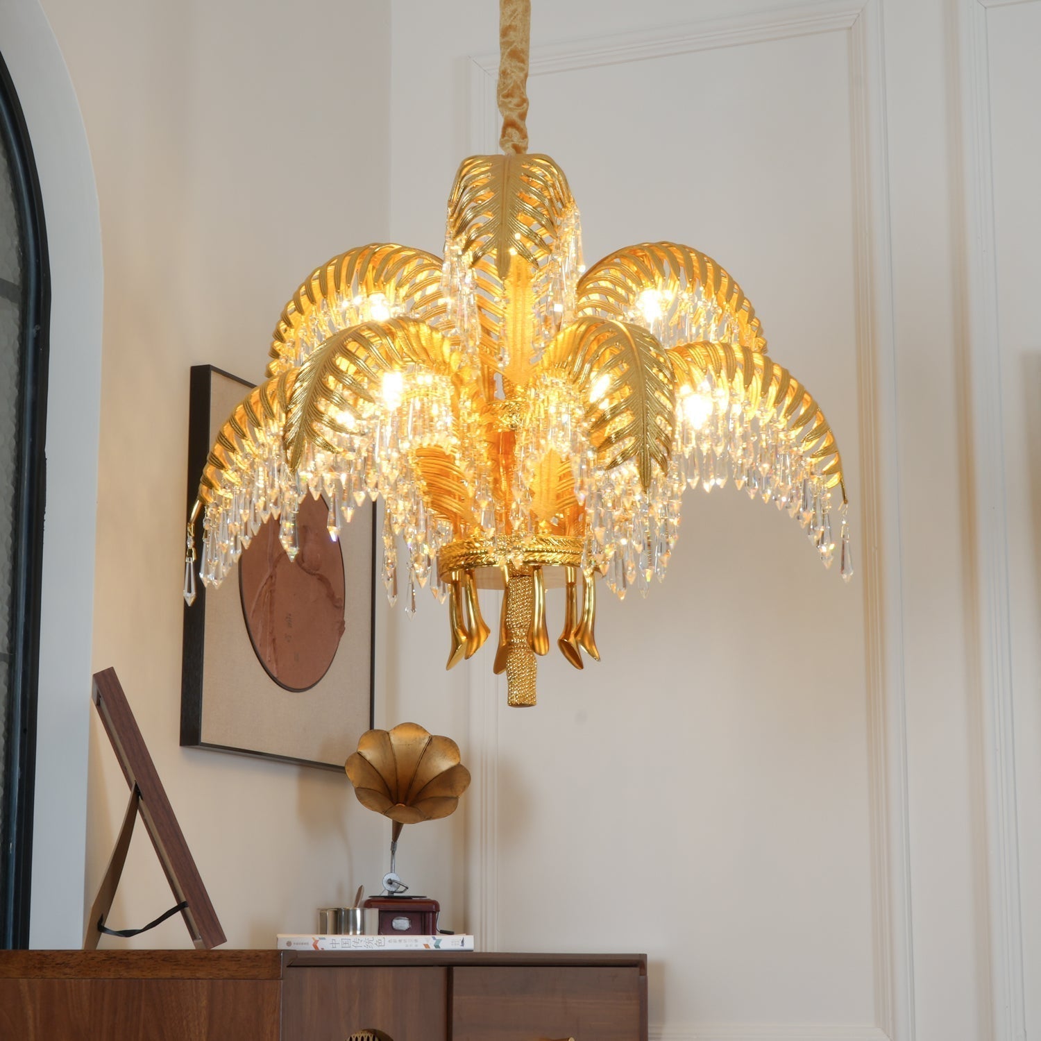 Odoraris Prunkvoller Messing-Kristalllüster-Letslighting