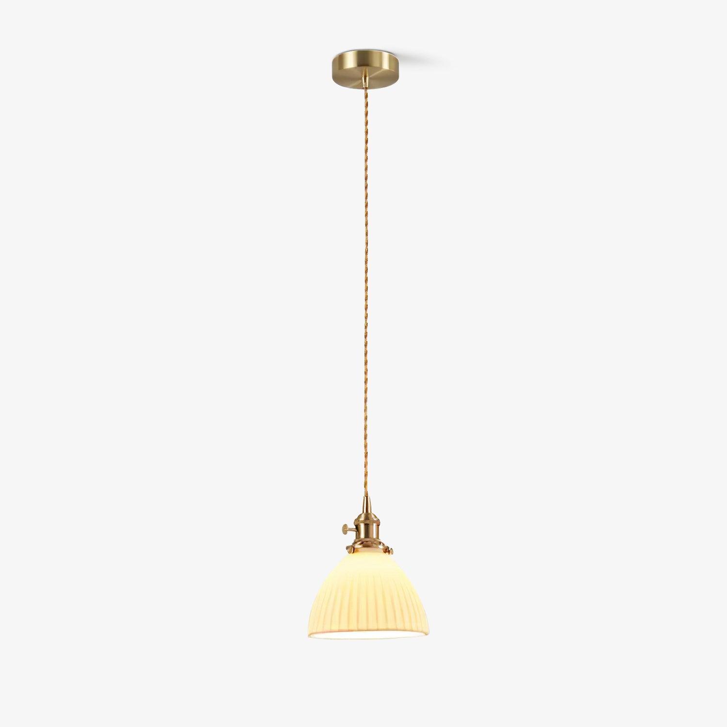 Ornoryra Vintage Glas Pendelleuchte-Letslighting