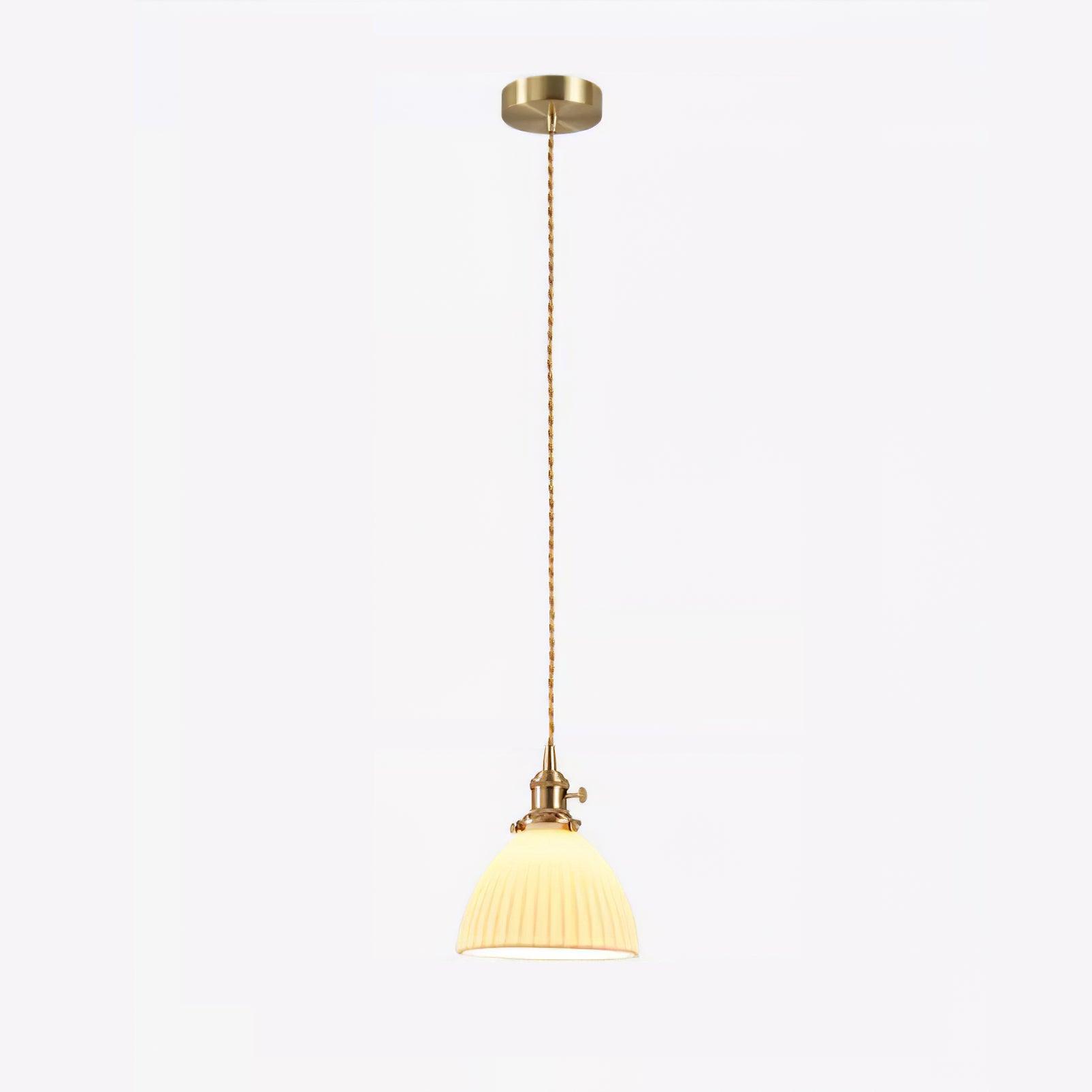 Ornoryra Vintage Glas Pendelleuchte-Letslighting