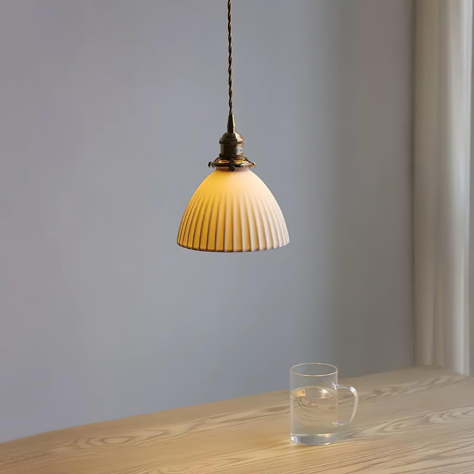 Ornoryra Vintage Glas Pendelleuchte-Letslighting