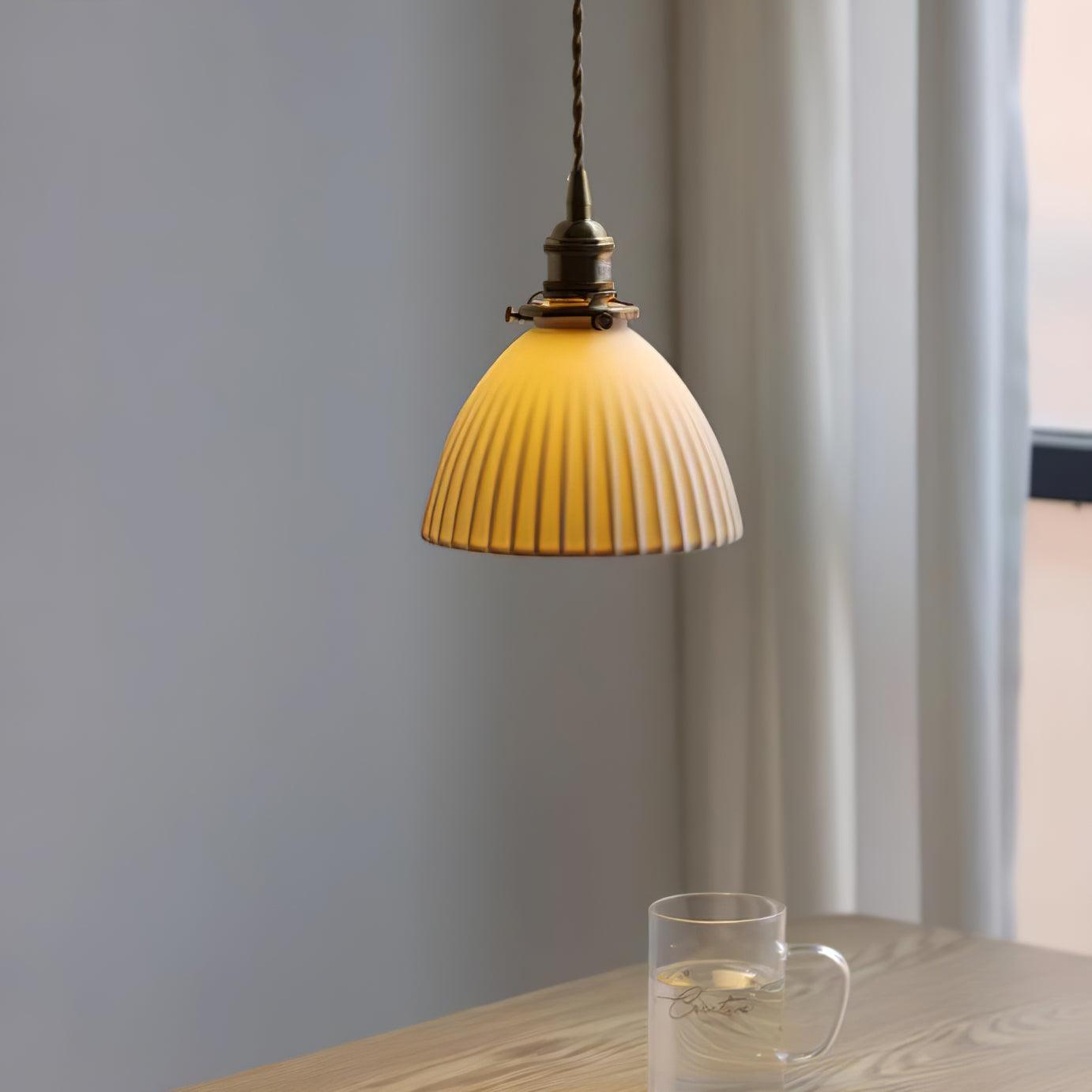Ornoryra Vintage Glas Pendelleuchte-Letslighting