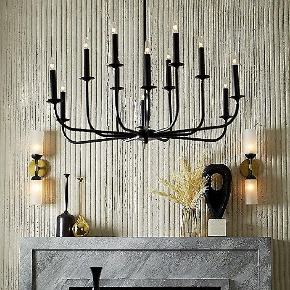 Orrinora Industrieller Vintage-Kronleuchter-Letslighting