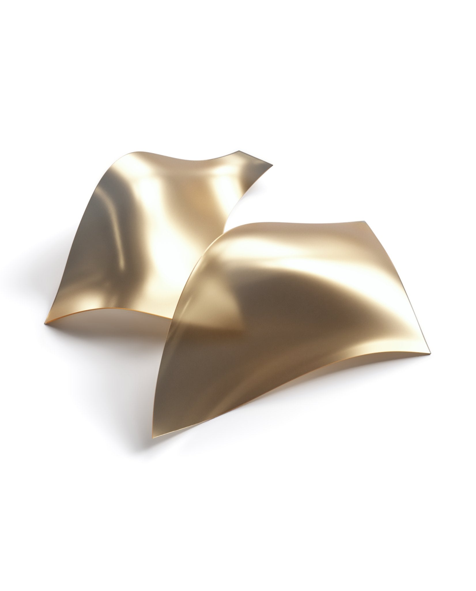 Alnoror Skulpturale Goldene Pendelleuchte-Letslighting