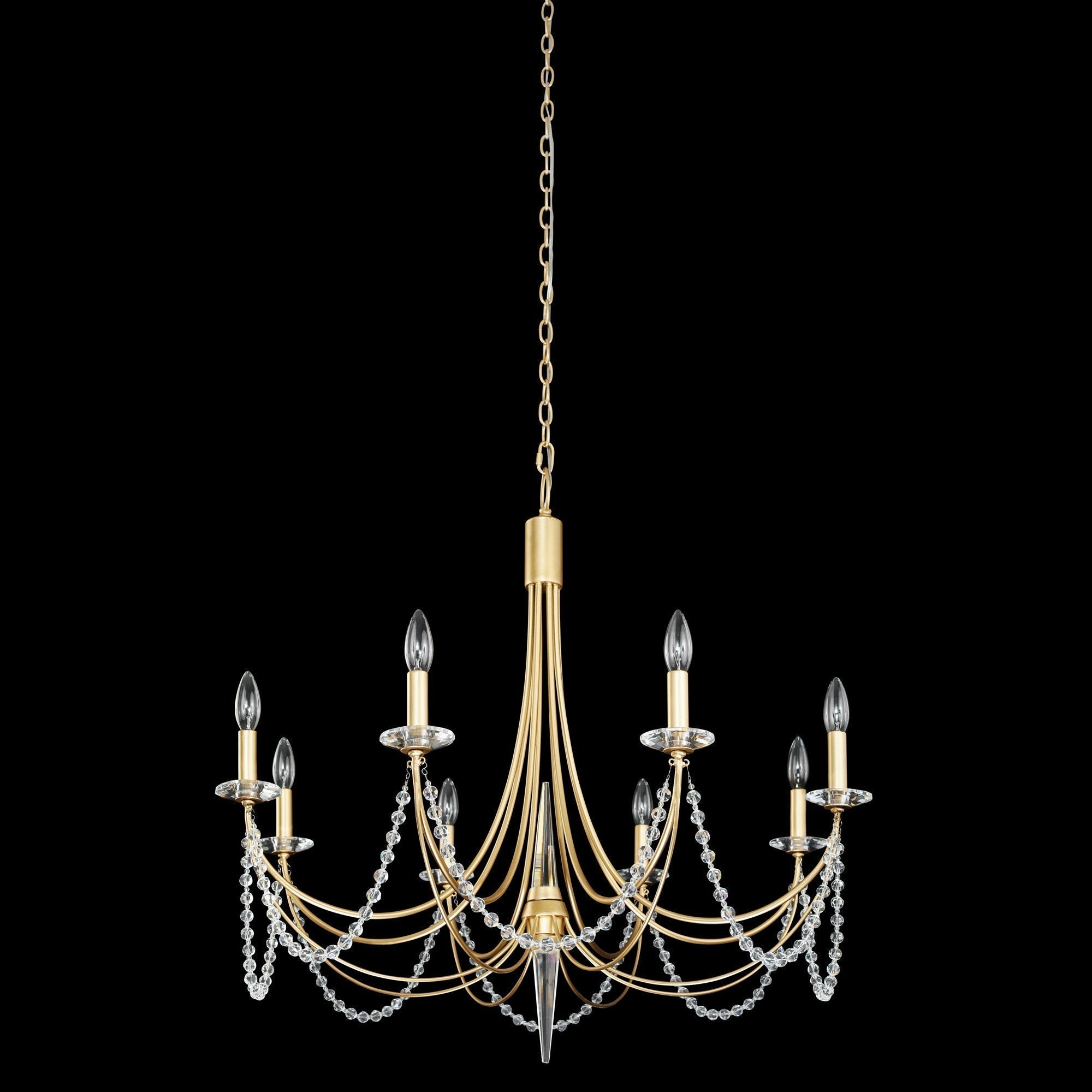 Purelux Postmoderner Luxus Messing Kristall Kronleuchter-Letslighting
