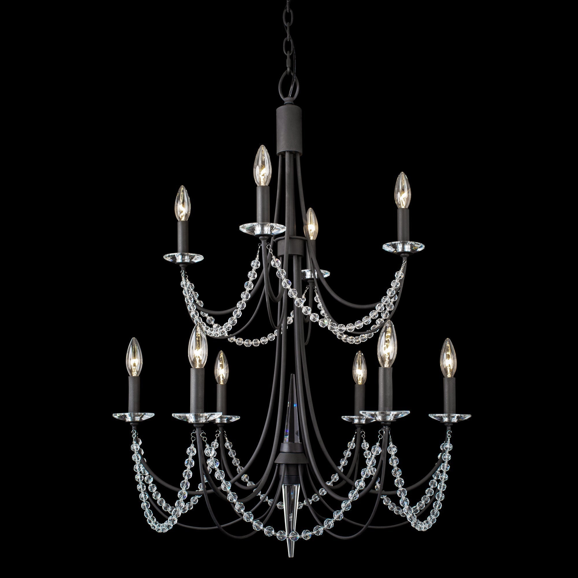 Purelux Postmoderner Luxus Messing Kristall Kronleuchter-Letslighting