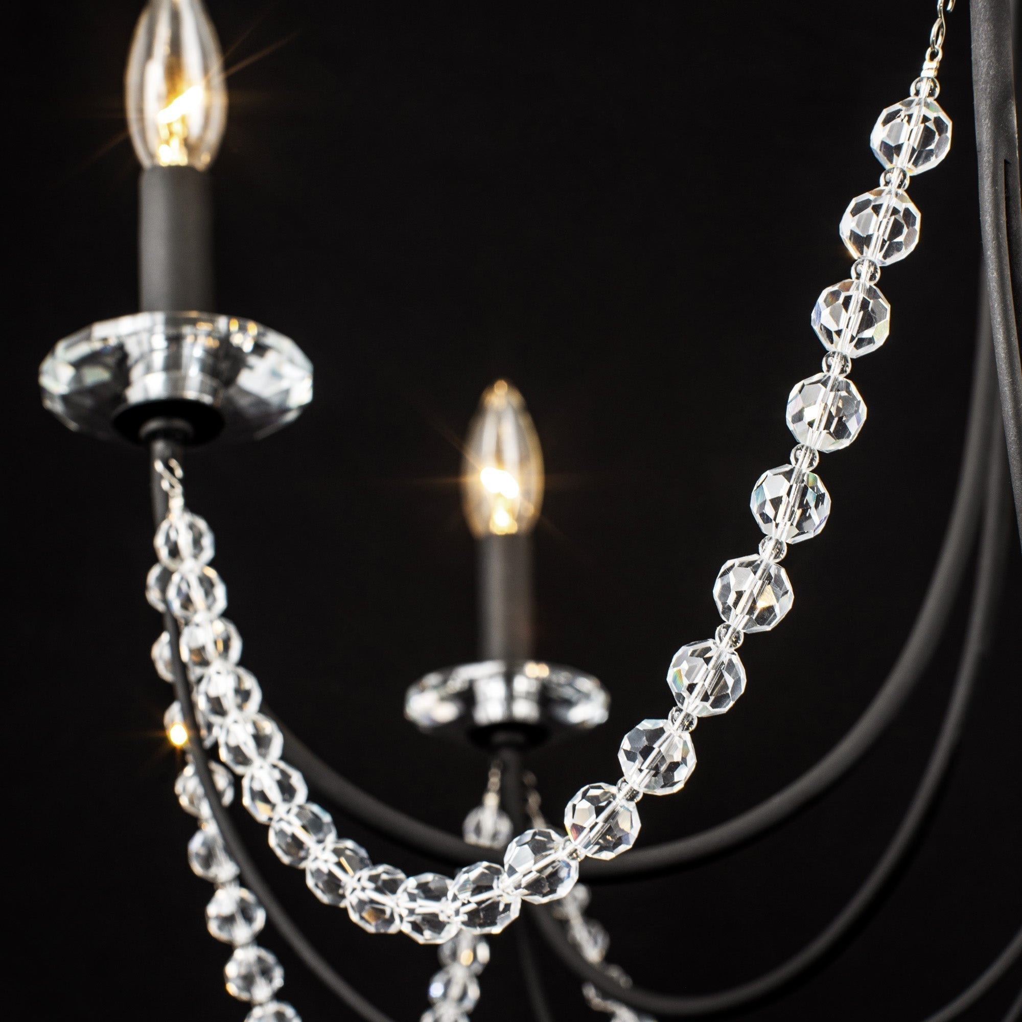 Purelux Postmoderner Luxus Messing Kristall Kronleuchter-Letslighting