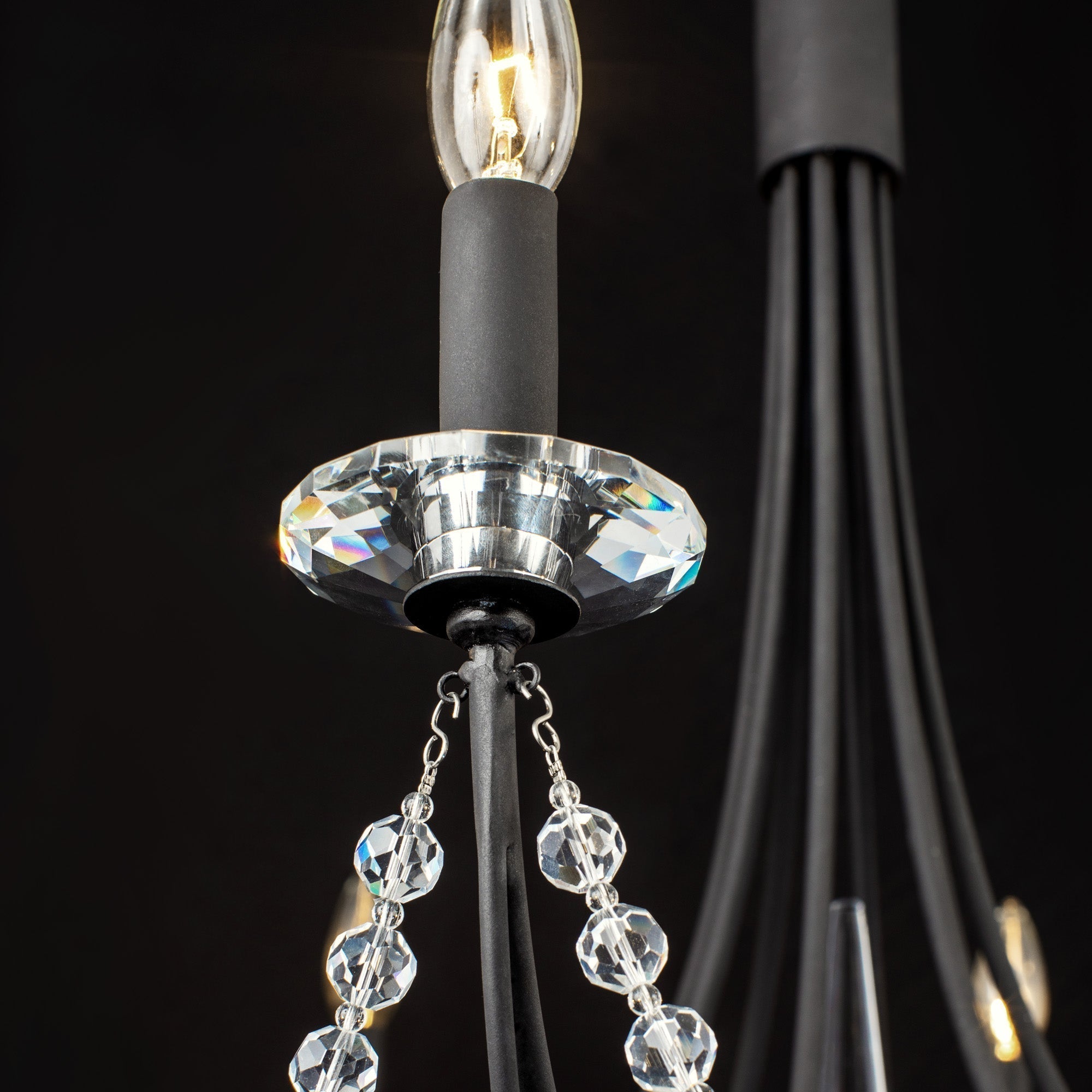 Purelux Postmoderner Luxus Messing Kristall Kronleuchter-Letslighting