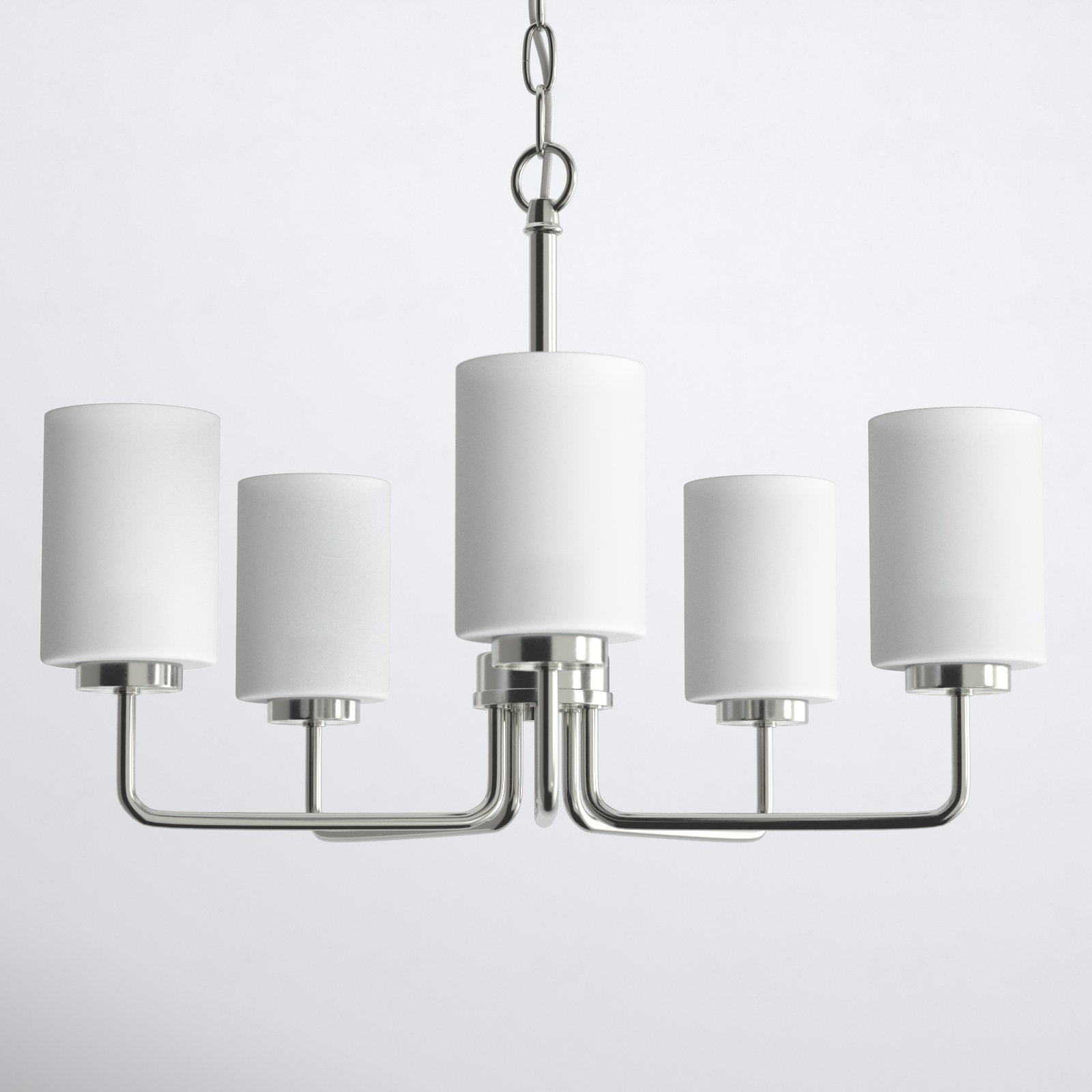 Neva Moderner Kronleuchter aus Schwarzem Glas-Letslighting
