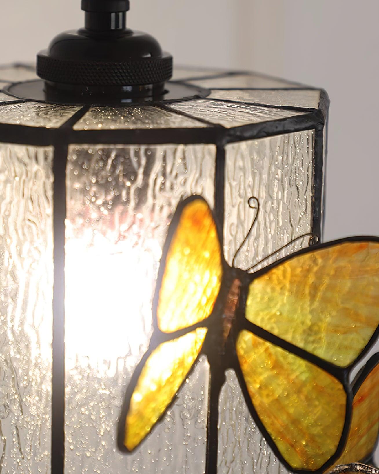 Tiffany Vintage Glas Wandleuchte-Letslighting