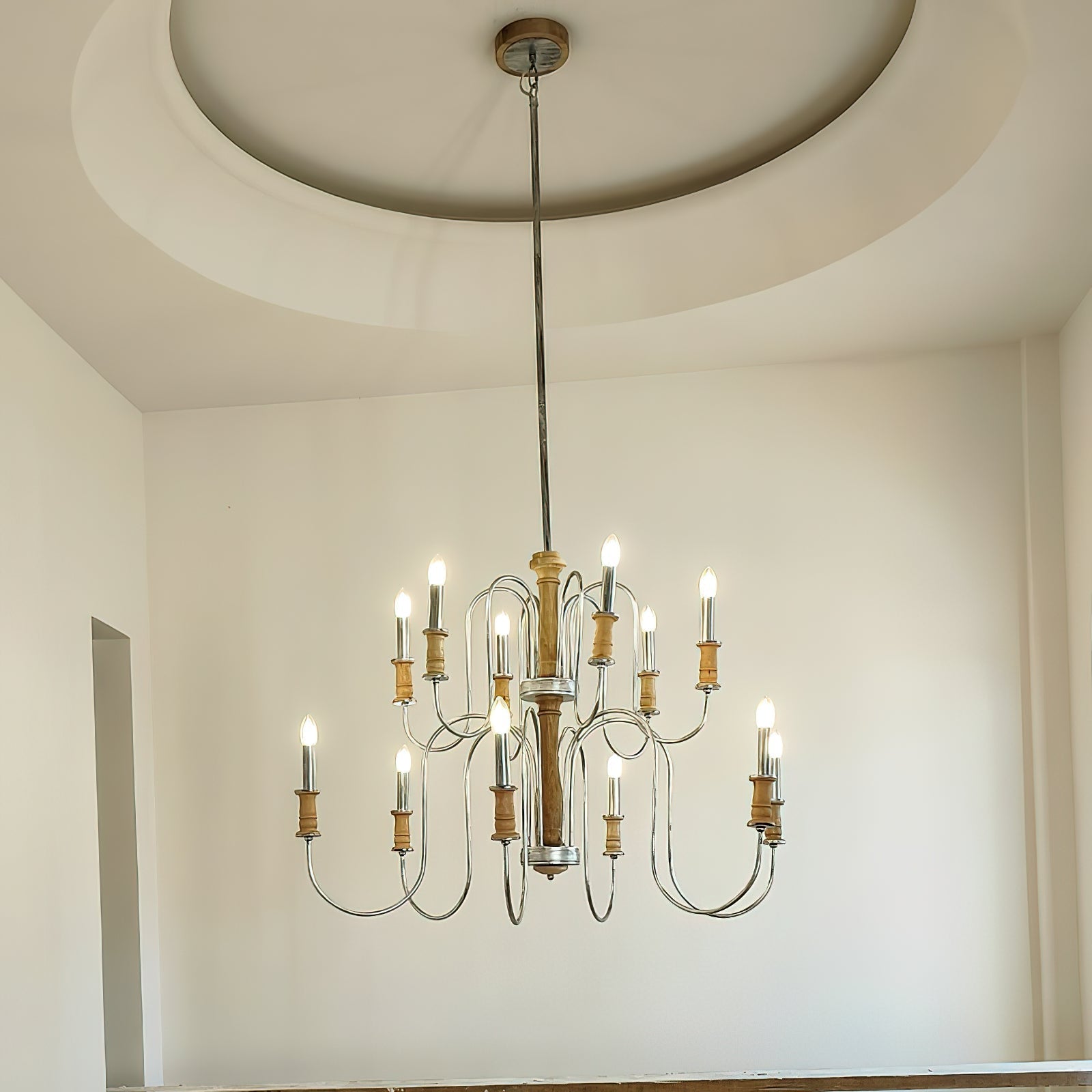 Volo Postmoderner Luxus-Holzleuchter-Letslighting