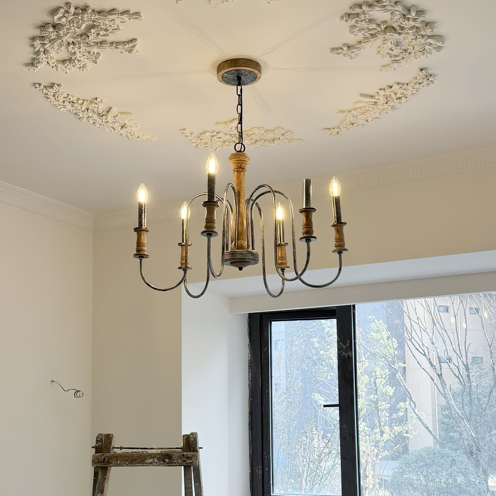 Volo Postmoderner Luxus-Holzleuchter-Letslighting