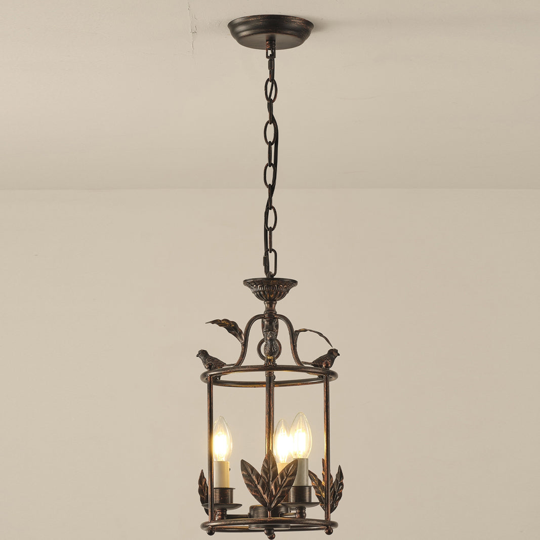Hylite Vintage Industrial Gold Laterne Pendelleuchte-Letslighting